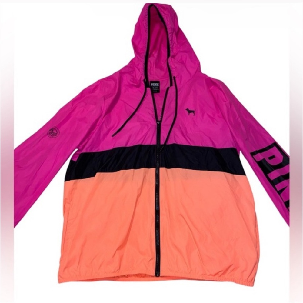 🦄3/$30🦄 Victoria Secret PINK Windbreaker Jacket Size XS / S
